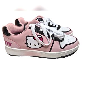 Hello Kitty Pink Sneakers Size 8, 9 NWT!